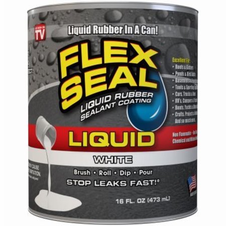 Flex Seal Flex Seal Lqid Wht 16Oz LFSWHTR16